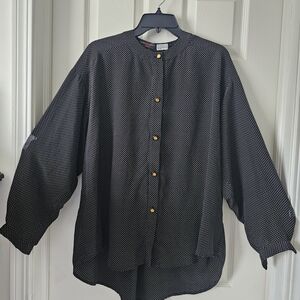 100% SILK, Palmer & Palmer Australia  Womens Blouse, Relaxed SIZE M